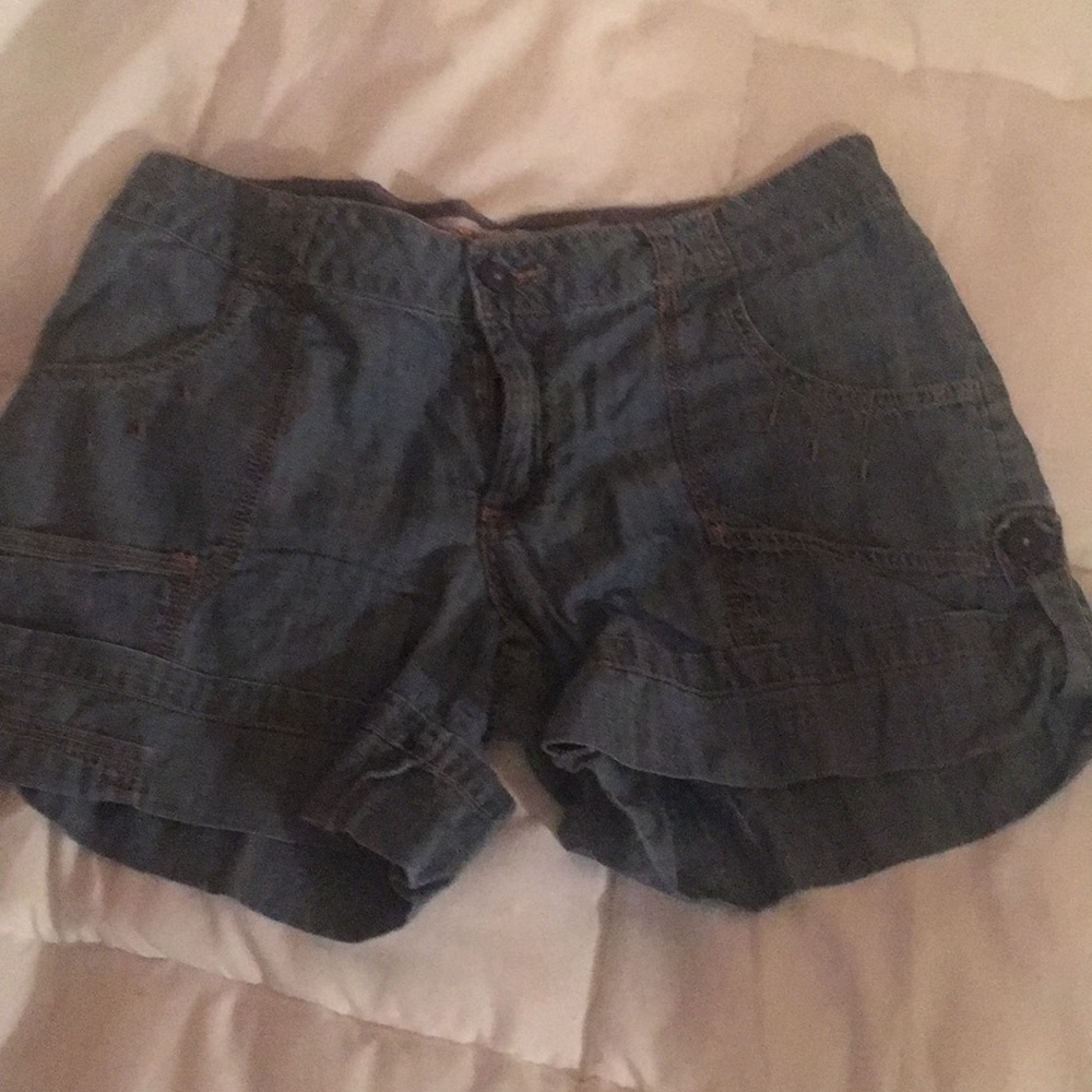 Soft Jean shorts.